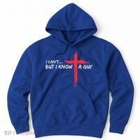I Can't But I Know A Guy Jesus Cross Funny Christian  Hoodie thumb 0