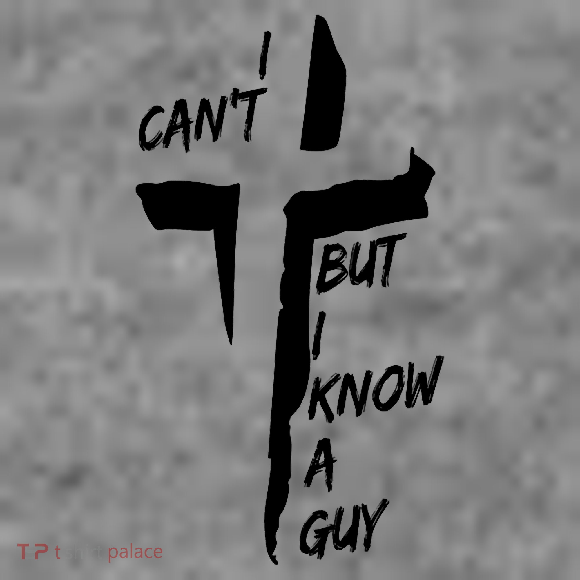 I CanT But I Know A Guy Jesus Cross Christian Christmas Toddler Hoodie