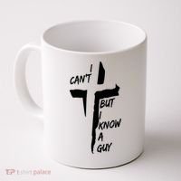 I CanT But I Know A Guy Jesus Cross Christian Christmas Coffee Mug thumb 0
