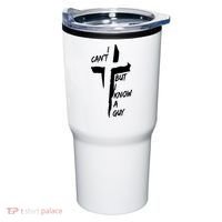 I CanT But I Know A Guy Jesus Cross Christian Christmas Tumbler thumb 0