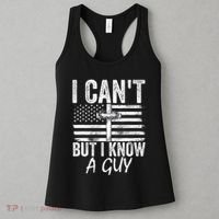 I Cant But I Know A Guy Jesus Cross Funny Christian Women's Tank Top thumb 3