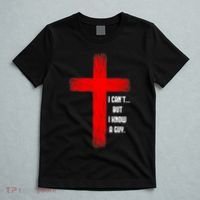 I Cant But I Know A Guy Jesus Cross T-Shirt thumb 5