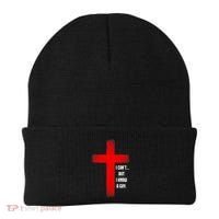 I Cant But I Know A Guy Jesus Cross Beanie thumb 0
