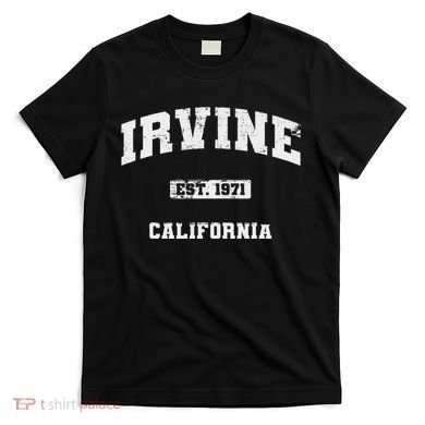 Irvine California Ca Vintage State Athletic Style T-Shirt