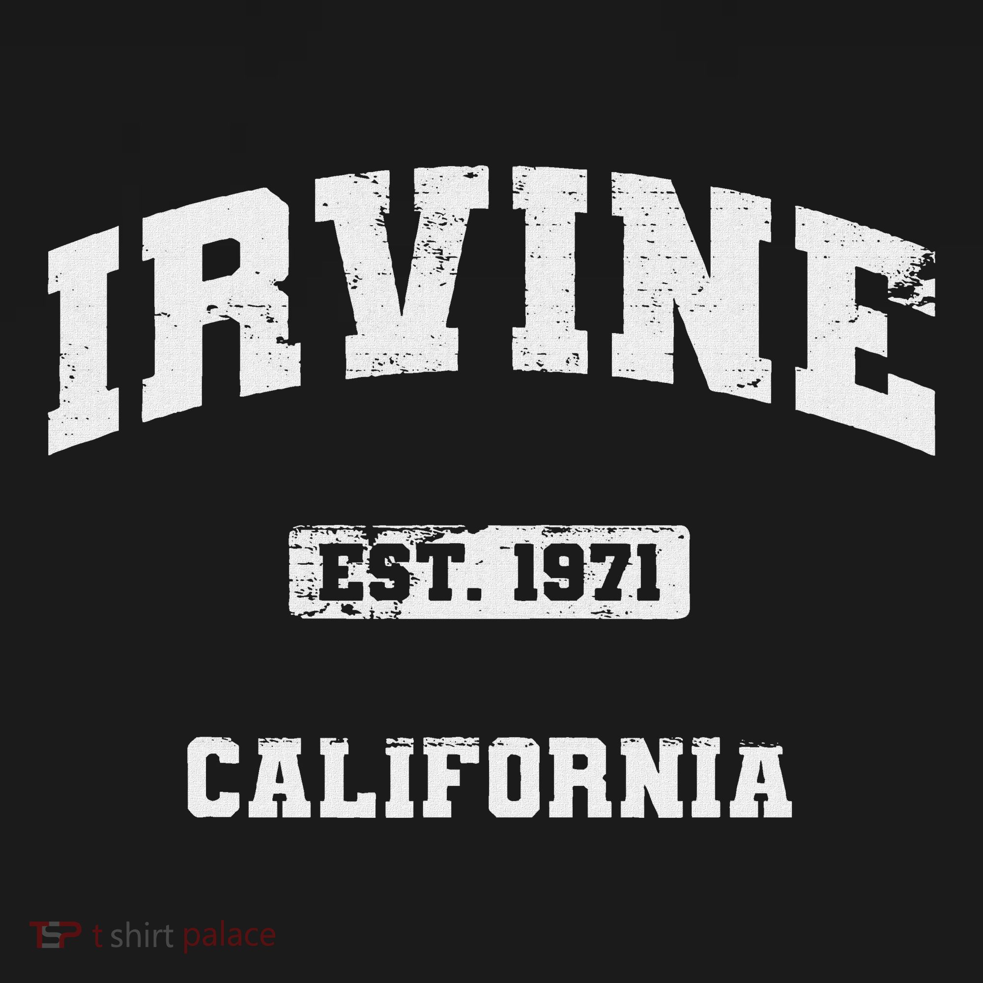 Irvine California Ca Vintage State Athletic Style T-Shirt