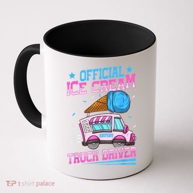 Ice Cream Cone Design For An Ice Cream Truck Driver Coffee Mug