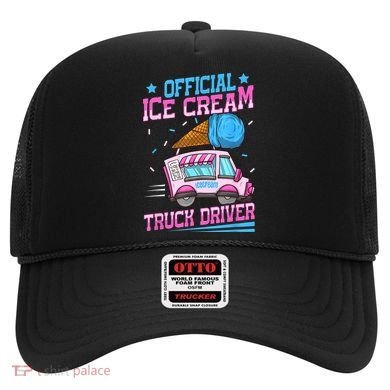 Ice Cream Cone Design For An Ice Cream Truck Driver Hat