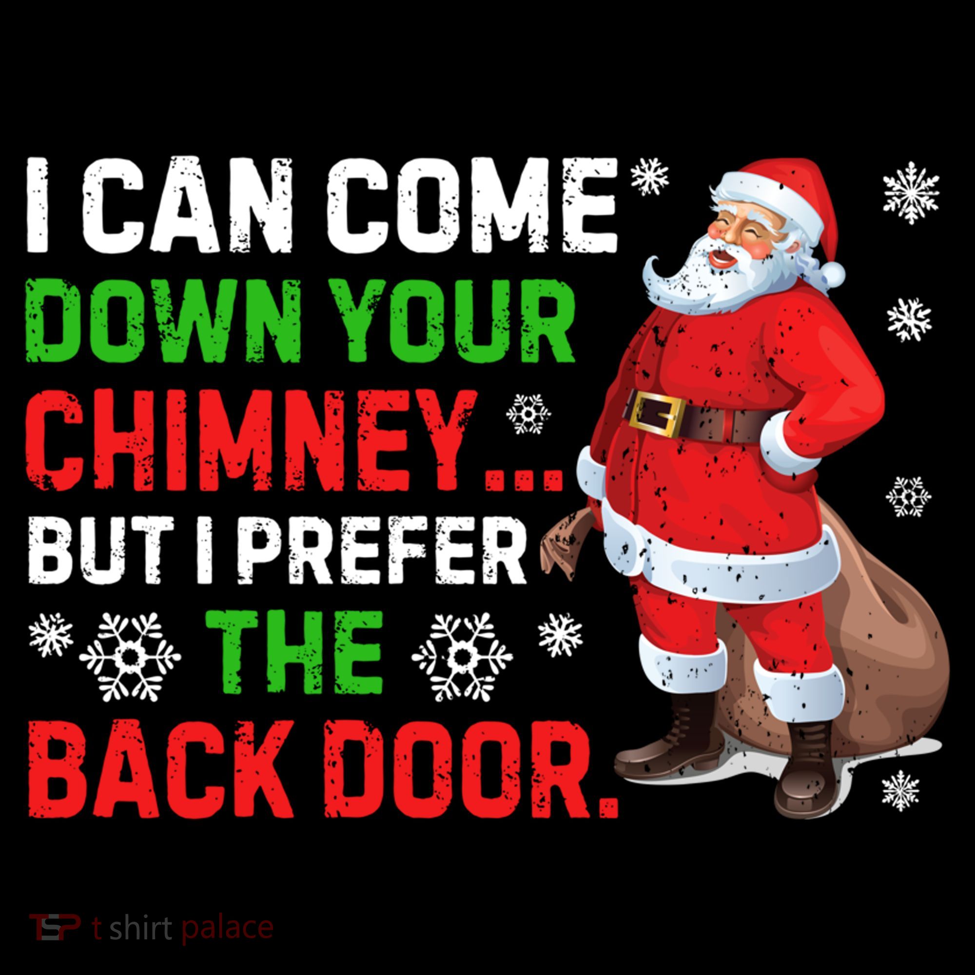 I Can Come Down Your Chimney Funny Santa Claus Christmas Great Gift Coffee Mug