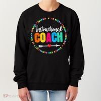 Instructional Coach Crew Back To School Matching Group Women's Sweatshirt thumb 0