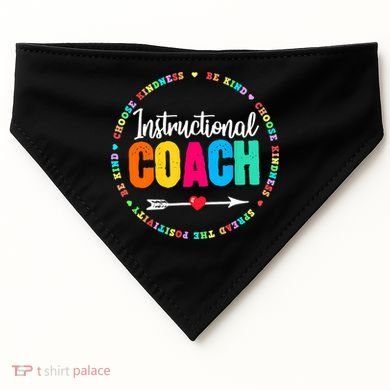 Instructional Coach Crew Back To School Matching Group USA-Made Doggie Bandana