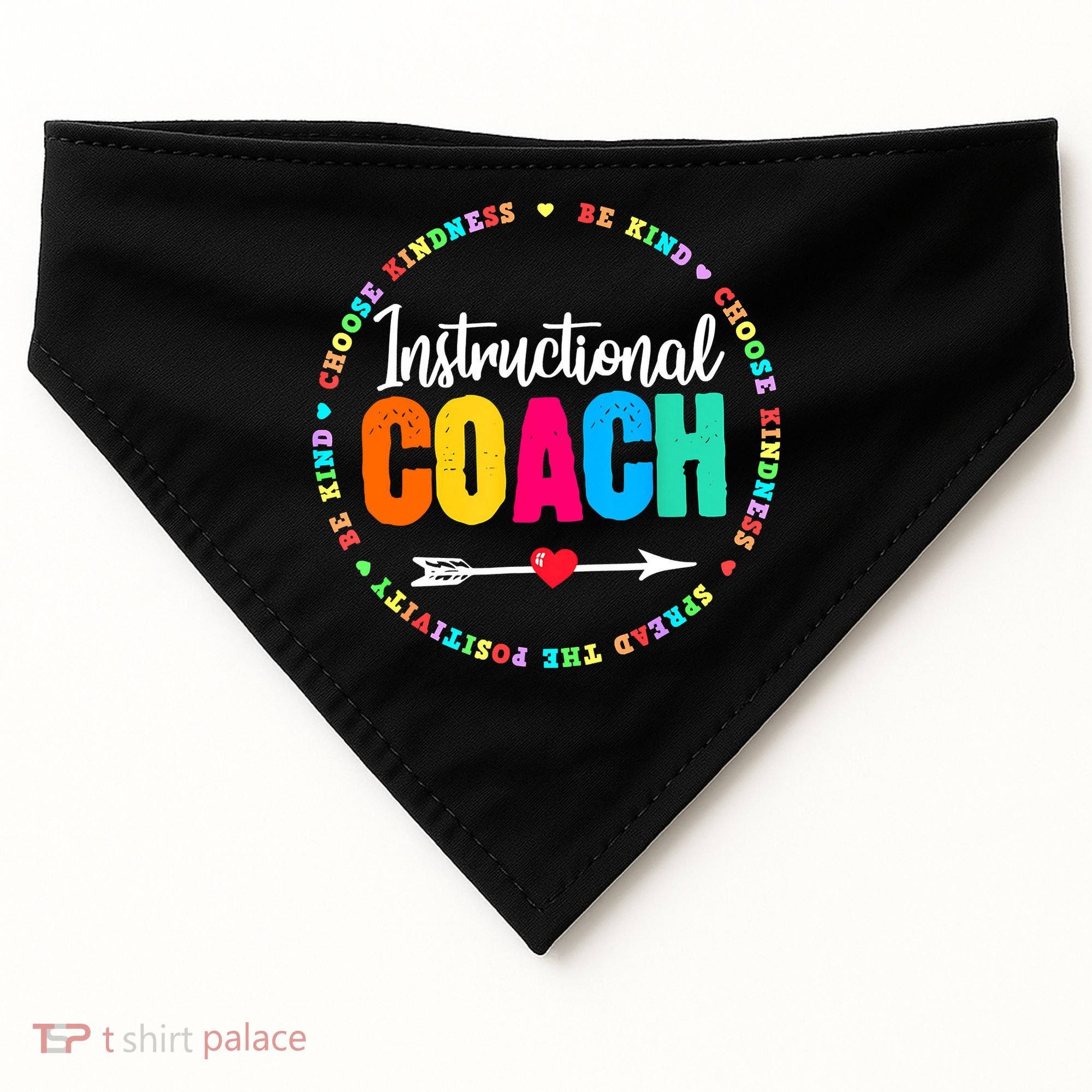 Instructional Coach Crew Back To School Matching Group USA-Made Doggie Bandana