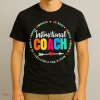 Instructional Coach Crew Back To School Matching Group T-Shirt thumb 3