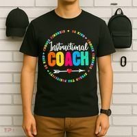 Instructional Coach Crew Back To School Matching Group T-Shirt thumb 6