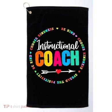 Instructional Coach Crew Back To School Matching Group Golf Towel