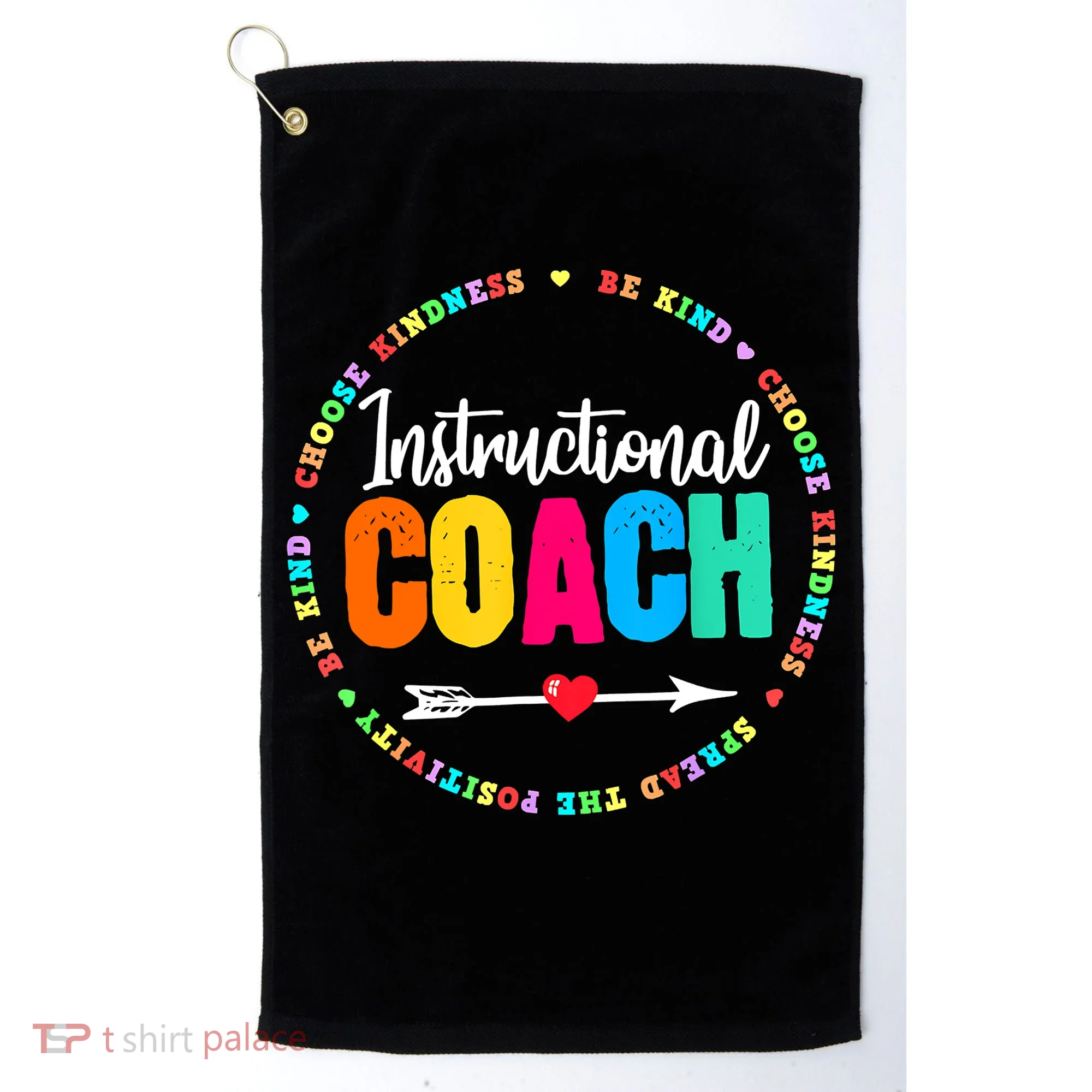 Instructional Coach Crew Back To School Matching Group Golf Towel