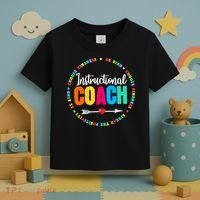 Instructional Coach Crew Back To School Matching Group Toddler T-Shirt thumb 3