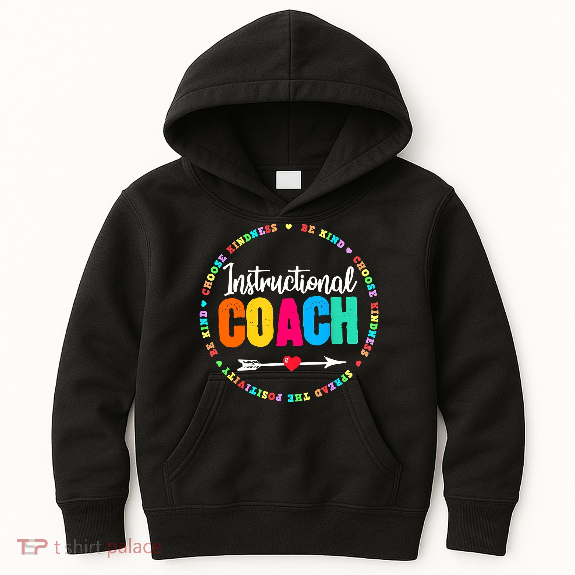 Instructional Coach Crew Back To School Matching Group Kids Hoodie