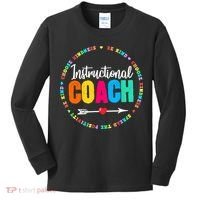 Instructional Coach Crew Back To School Matching Group Kids Long Sleeve Shirt thumb 0