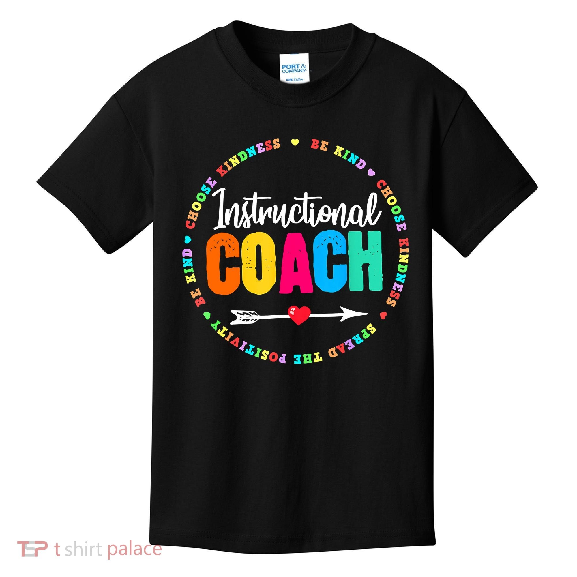 Instructional Coach Crew Back To School Matching Group Kids T-Shirt