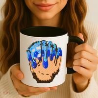 Ice Cream Cone Baseball Glove Drip Coffee Mug thumb 3