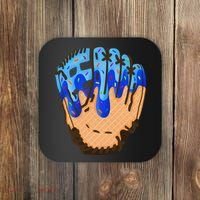 Ice Cream Cone Baseball Glove Drip Coaster thumb 0