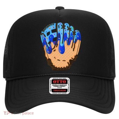 Ice Cream Cone Baseball Glove Drip Hat