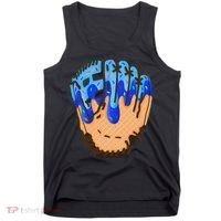 Ice Cream Cone Baseball Glove Drip Tank Top thumb 0