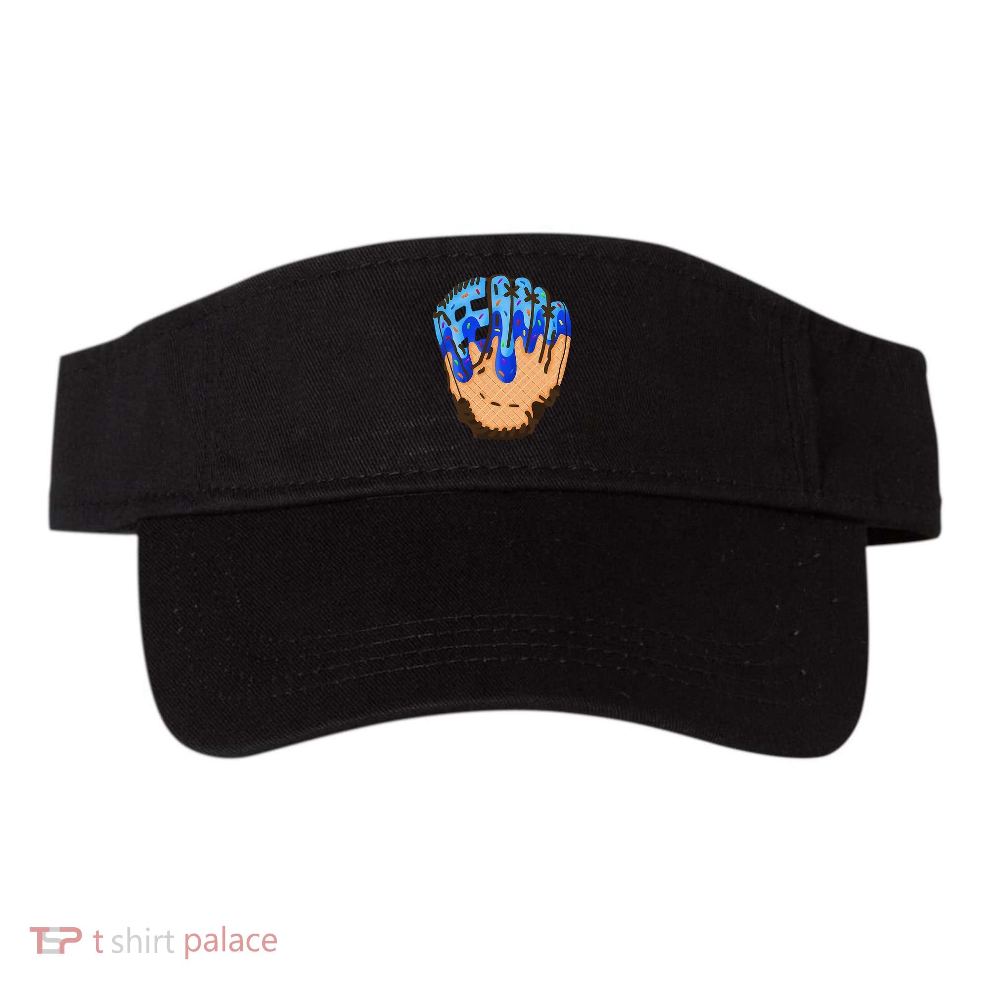 Ice Cream Cone Baseball Glove Drip Visor
