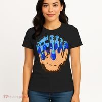 Ice Cream Cone Baseball Glove Drip Women's T-Shirt thumb 4