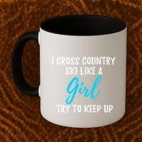 I Cross Country Ski Like A Great Gift Strong Gift Meaningful Gift Coffee Mug thumb 2
