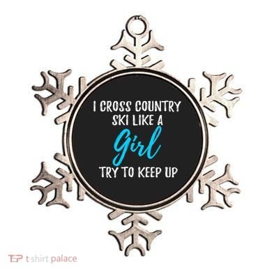 I Cross Country Ski Like A Great Gift Strong Gift Meaningful Gift Ornament