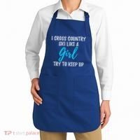 I Cross Country Ski Like A Great Gift Strong Gift Meaningful Gift Apron thumb 2