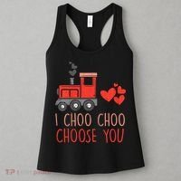 I Choo Choo Choose You Valentines Day Train Women's Tank Top thumb 3