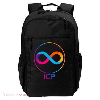 Internet Computer Cryptocurrency Logo Backpack