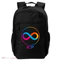 Internet Computer Cryptocurrency Logo Backpack thumb 0