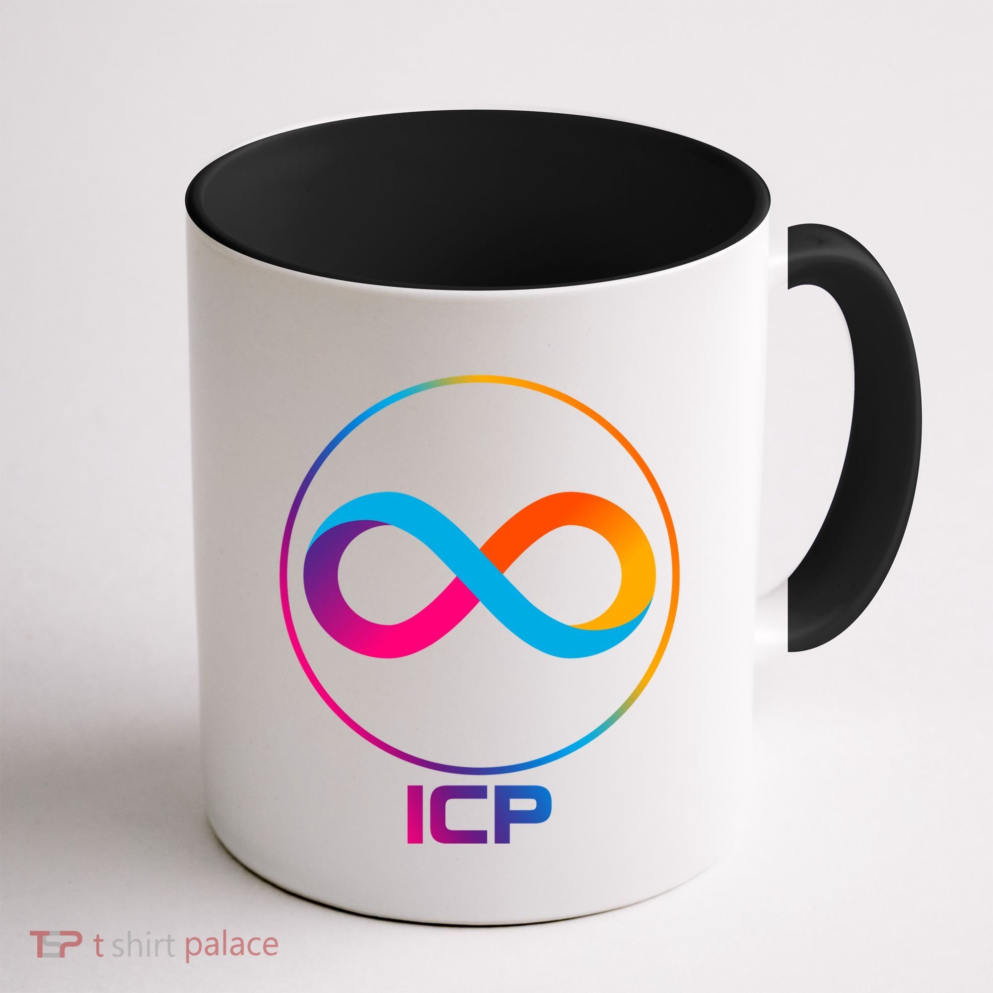 Internet Computer Cryptocurrency Logo Coffee Mug