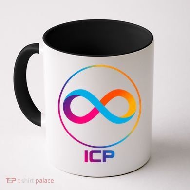 Internet Computer Cryptocurrency Logo Coffee Mug