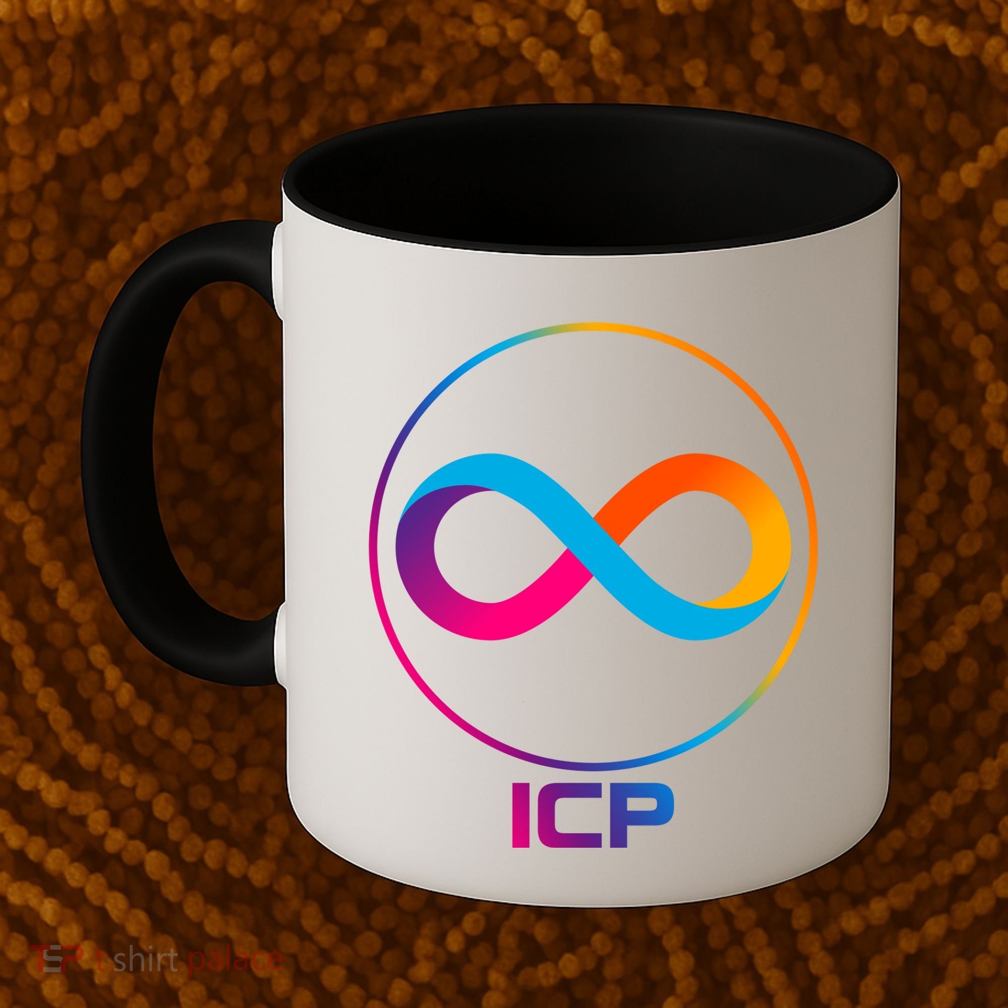 Internet Computer Cryptocurrency Logo Coffee Mug
