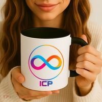 Internet Computer Cryptocurrency Logo Coffee Mug thumb 3