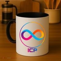 Internet Computer Cryptocurrency Logo Coffee Mug thumb 4