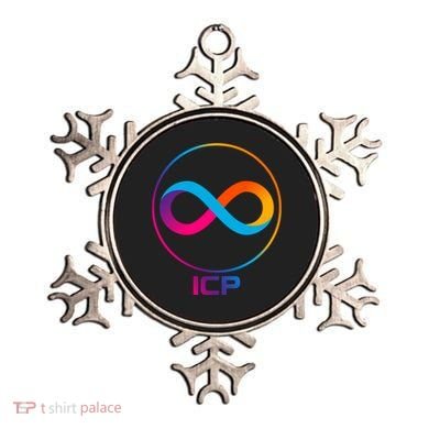 Internet Computer Cryptocurrency Logo Ornament