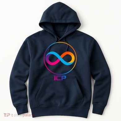Internet Computer Cryptocurrency Logo Hoodie
