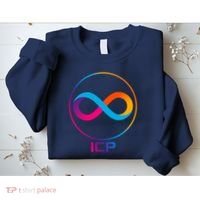 Internet Computer Cryptocurrency Logo Sweatshirt thumb 2