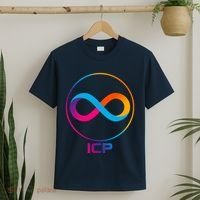 Internet Computer Cryptocurrency Logo T-Shirt thumb 2