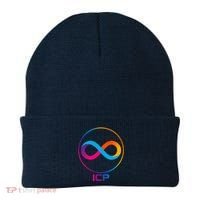 Internet Computer Cryptocurrency Logo Beanie thumb 0