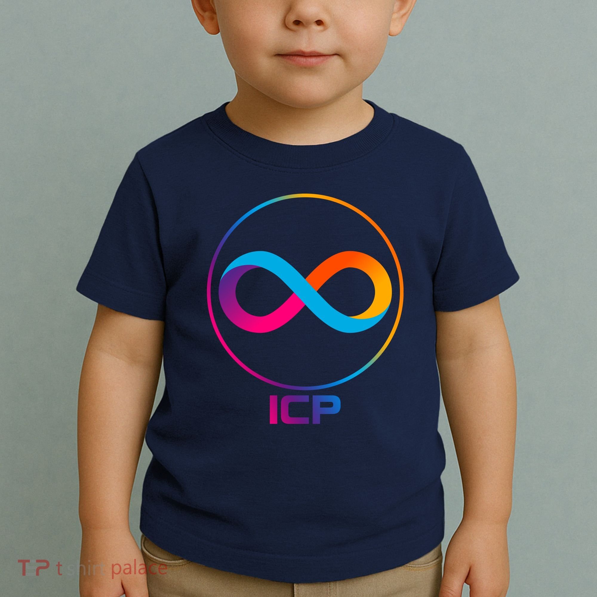 Internet Computer Cryptocurrency Logo Toddler T-Shirt