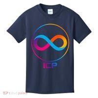 Internet Computer Cryptocurrency Logo Kids T-Shirt thumb 0