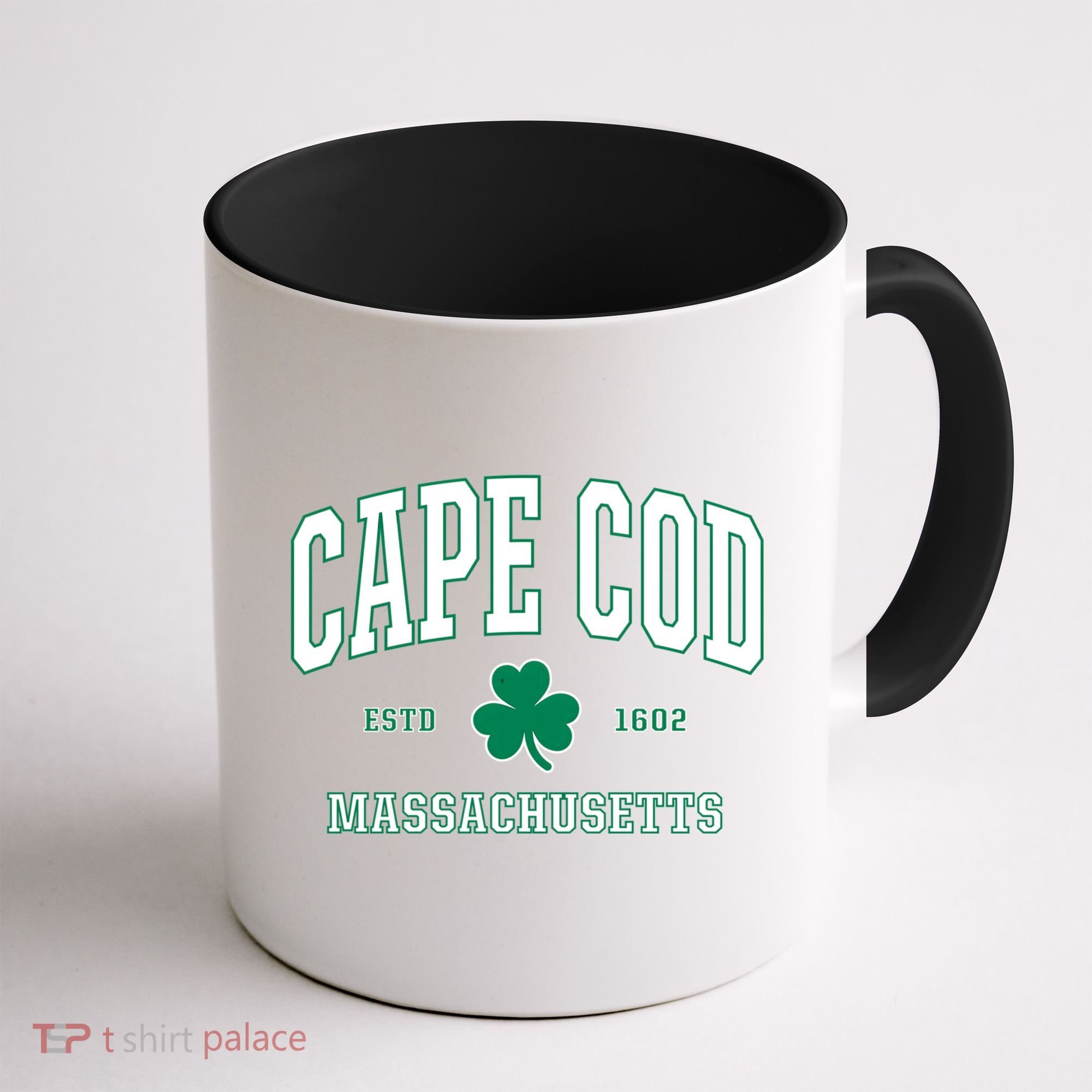 Irish Cape Cod Cute Gift St Patricks Day Gift Mass Usa Coffee Mug