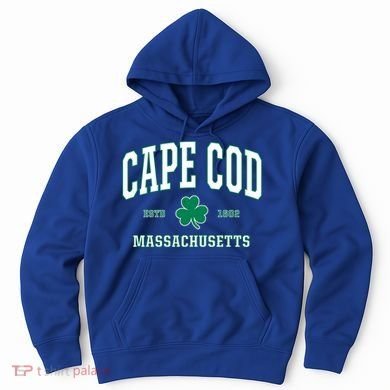 Irish Cape Cod Cute Gift St Patricks Day Gift Mass Usa Hoodie