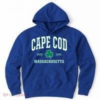 Irish Cape Cod Cute Gift St Patricks Day Gift Mass Usa Hoodie thumb 0